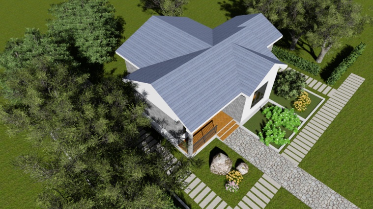 實施方案-小鎮(zhèn)度假房屋