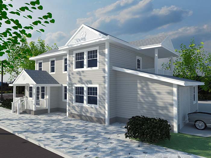 私人別墅-美式風格-260㎡