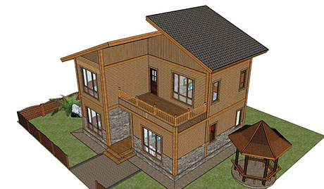 實(shí)施方案-私人別墅