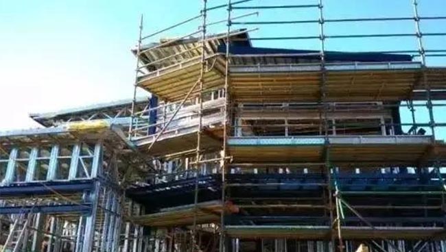 輕鋼別墅建筑骨架