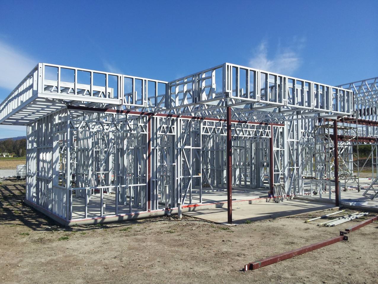 輕鋼別墅，輕鋼房屋