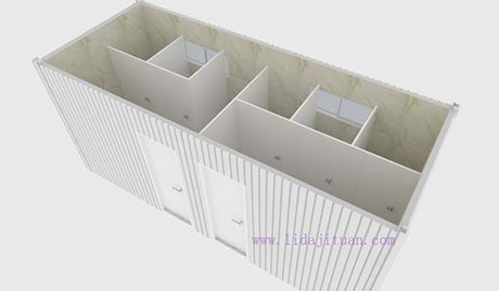 20尺標準可拆集裝箱房