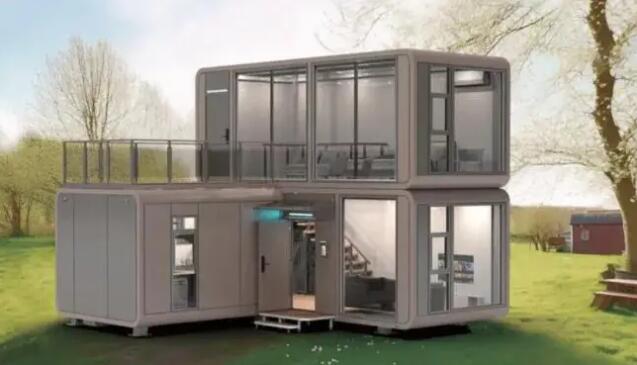 工地中應用打包箱式房的便捷性